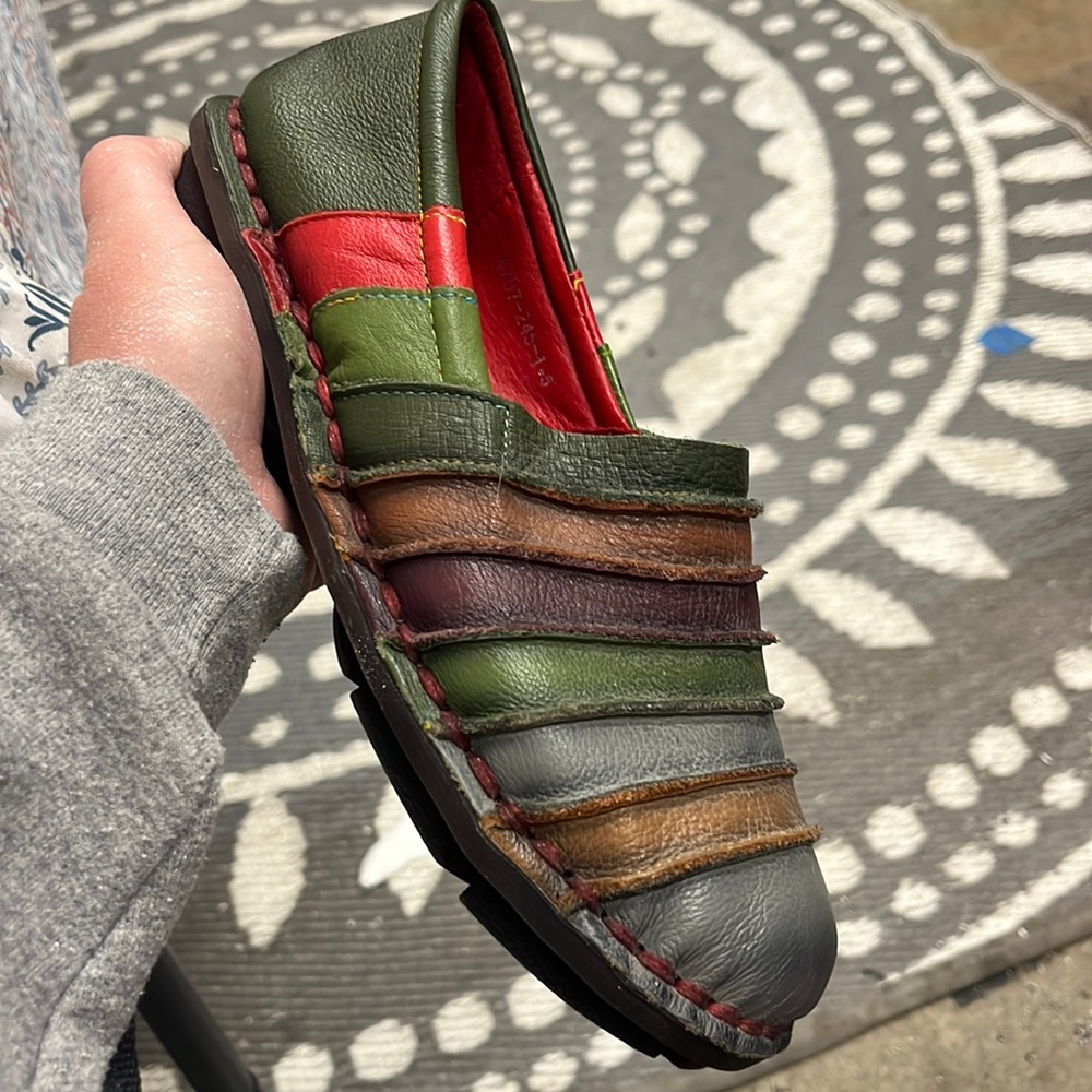 Handmade leather shoes